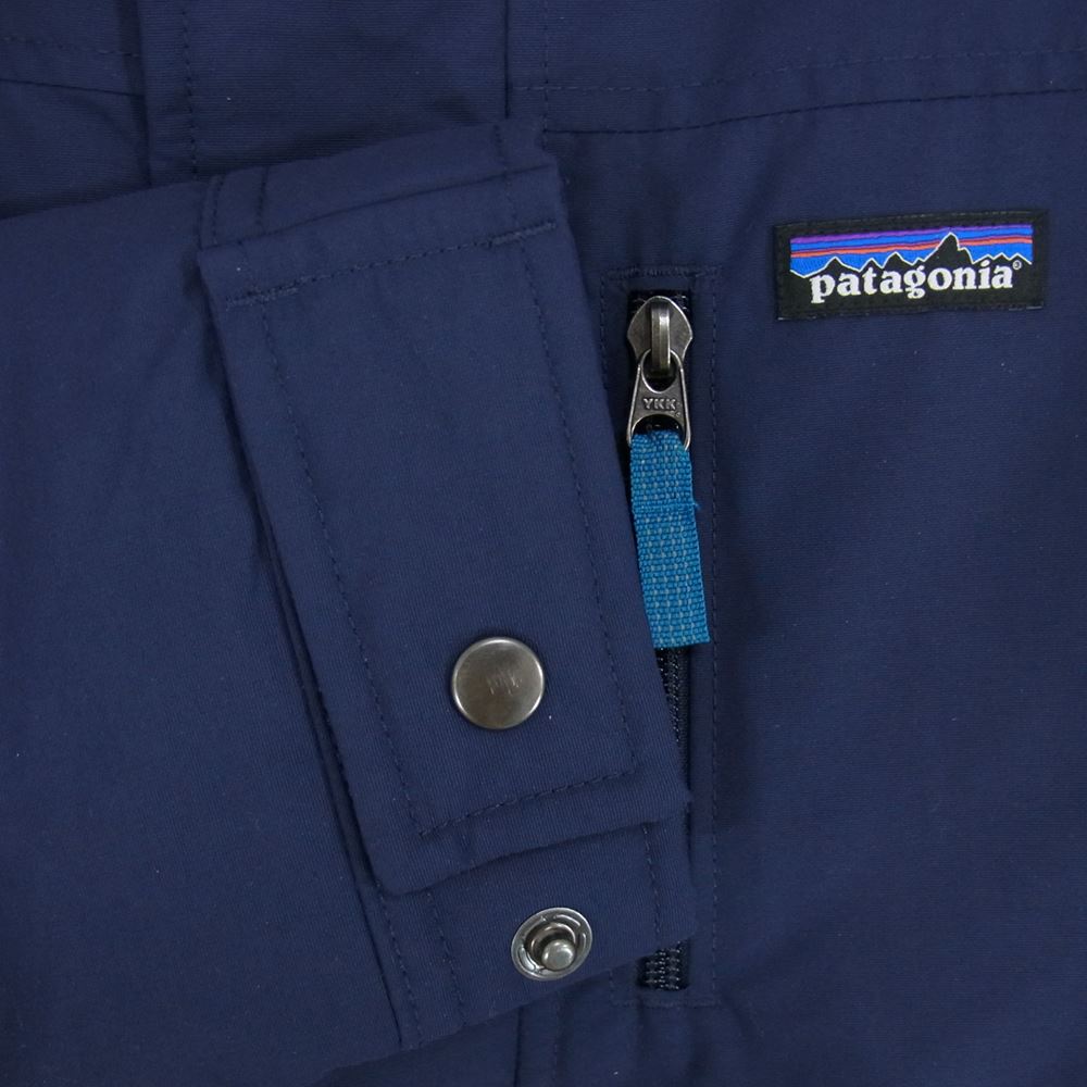 patagonia パタゴニア 19AW 68460 Kids' Infurno Jacket キッズ インファーノ フリース インナー ナイロン シェル ジャケット ネイビー系 XXL【中古】