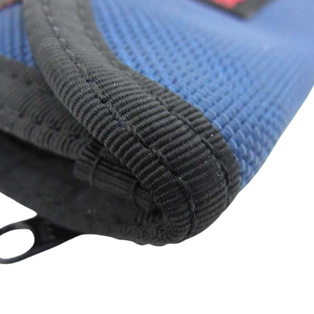BRIEFING ブリーフィング BRF067219 WALLET-1 ナイロン 三つ折り ウォレット 財布 ネイビー系【中古】