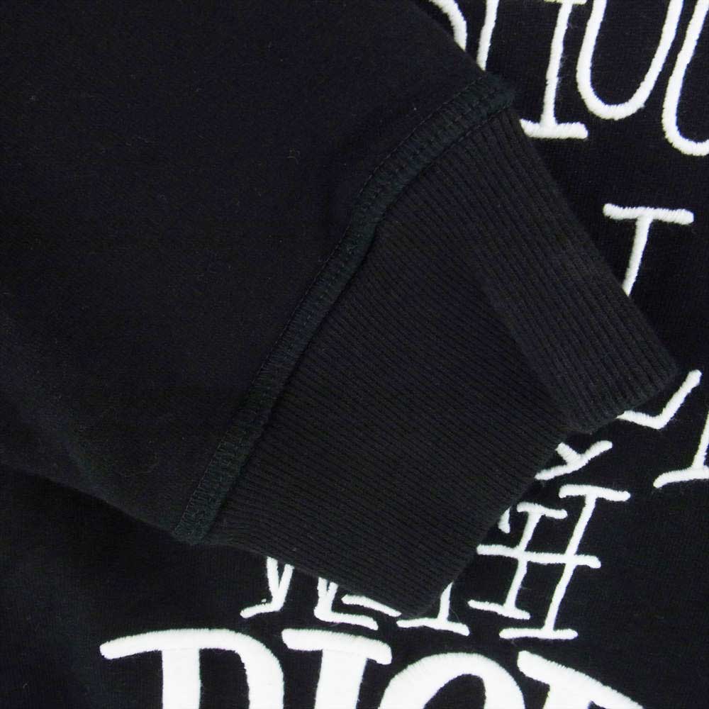 Dior ディオール 20AW 033J646A0531 Shawn Stussy SHOCK THE WORLD ステューシー パーカー ブラック系 L【中古】
