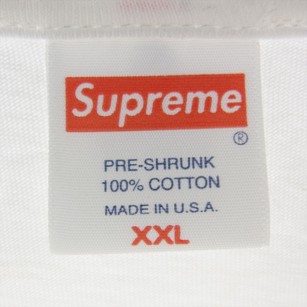 Supreme シュプリーム 21SS Anna Nicole Smith Tee アンナ ニコル スミス Tシャツ ホワイト系 XXL【中古】