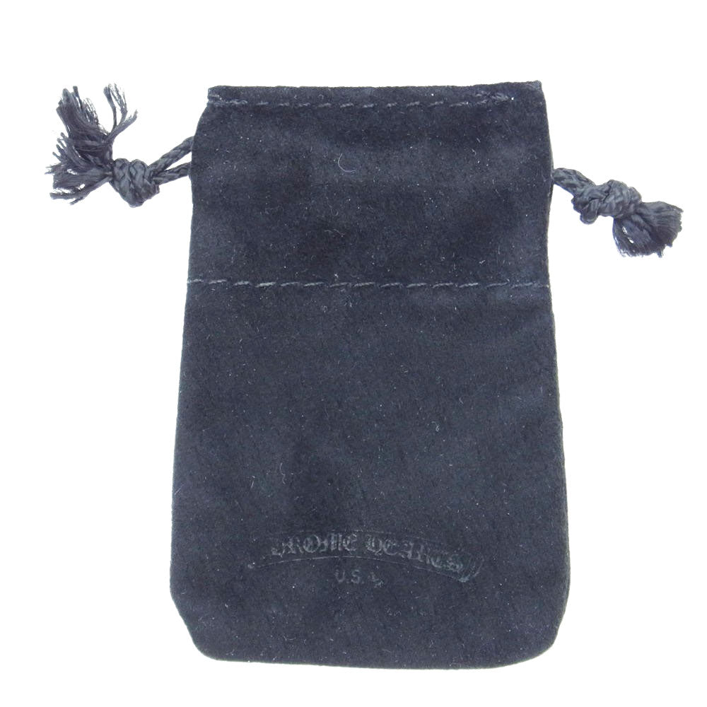 CHROME HEARTS クロムハーツ(原本無) BABY CLASSIC ベイビークラシック フローラルクロス リング シルバー系 21.5号【中古】