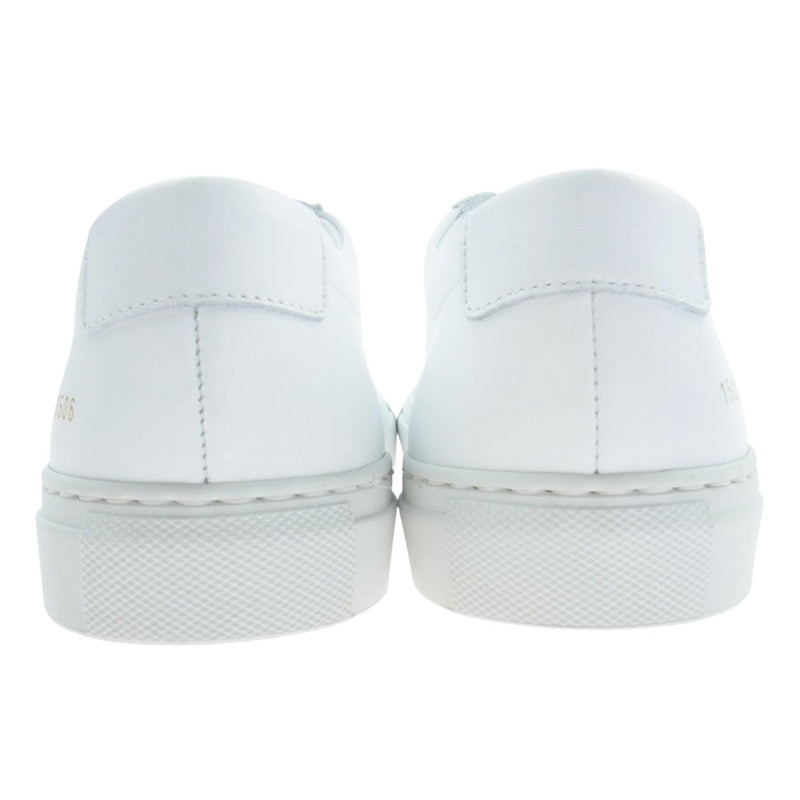 COMMON PROJECTS コモンプロジェクツ 1528 39 0506 ORIGINAL Achilles Low オリジナル アキレス  ローカット レザー スニーカー ホワイト系 インソール実寸25.5cm【極上美品】【中古】