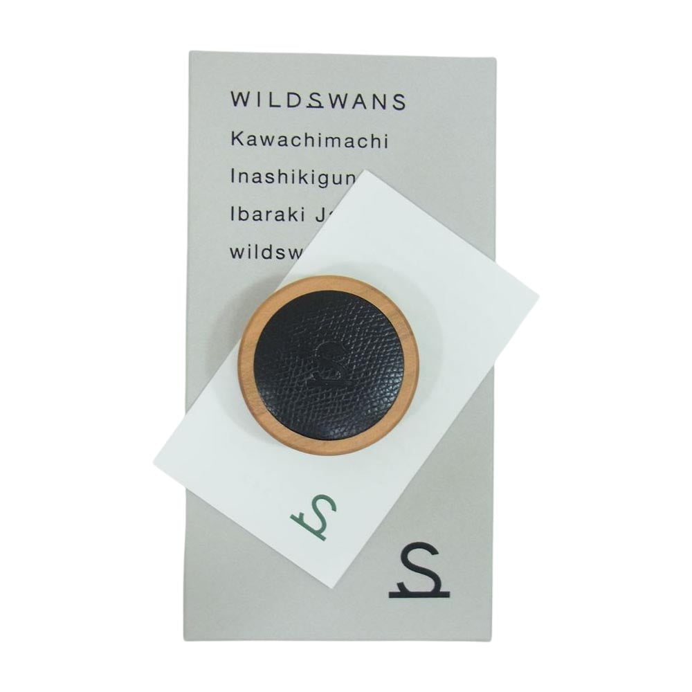 WILDSWANS ワイルドスワンズ タング シェルコードバン バーボン ロイドバッシュ 黒 ブラウン系【極上美品】【中古】