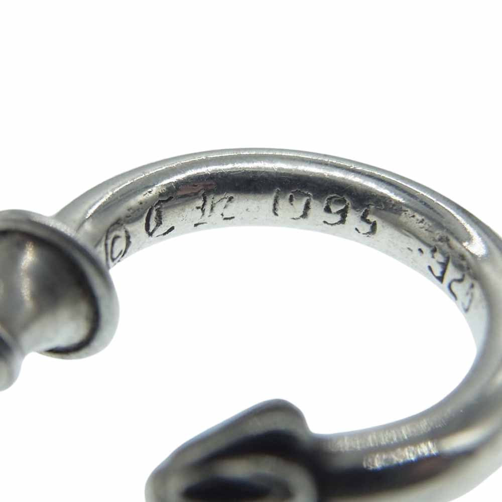 CHROME HEARTS クロムハーツ(原本無) HOOP PLAIN プレーン フープ ピアス シルバー系【中古】