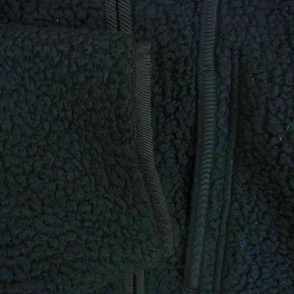 PORTER CLASSIC ポータークラシック 21AW FLEECE SHIRT JACKET フリース シャツ ジャケット ブラック系 3【中古】