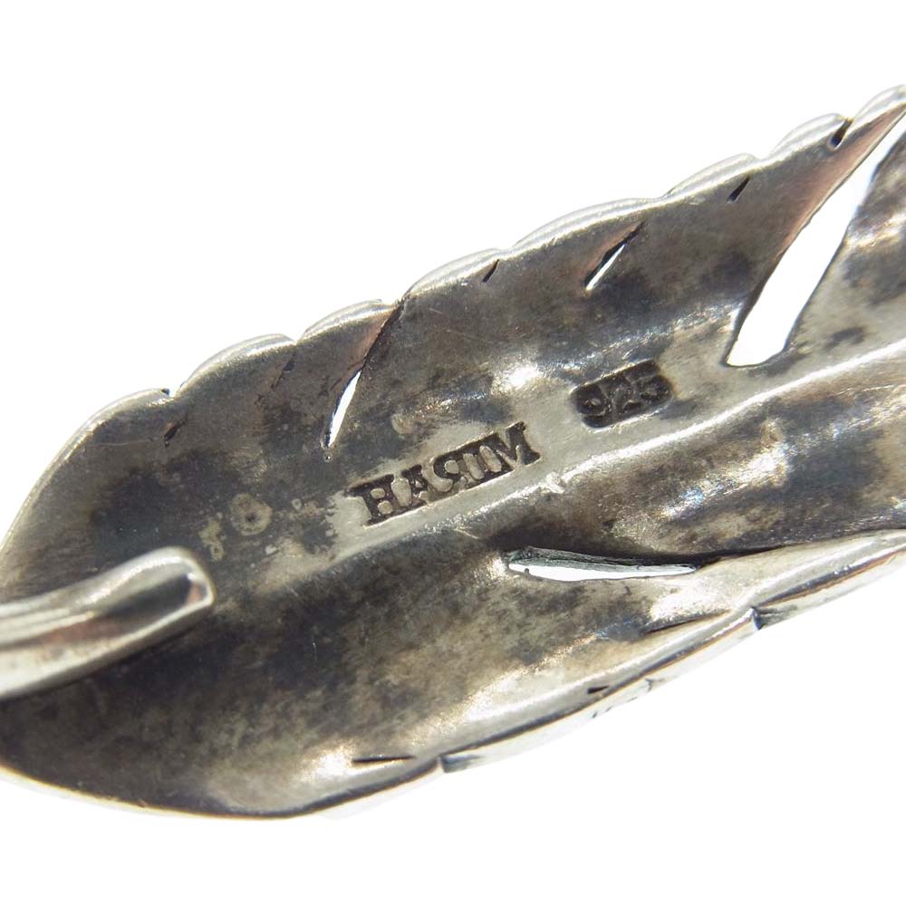 ハリム FEATHER CENTER S フェザー ネックレス シルバー系【中古】