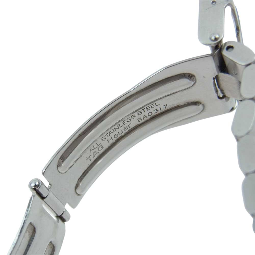 TAG HEUER タグホイヤー WK1110-0 2000シリーズ 200m プロフェッショナル クオーツ カレンダー 黒文字盤 シルバー シルバー系【中古】