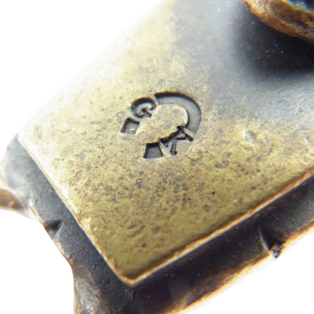 GOLD KID 真鍮 スカル ウォレットチェーン ゴールド系【中古】