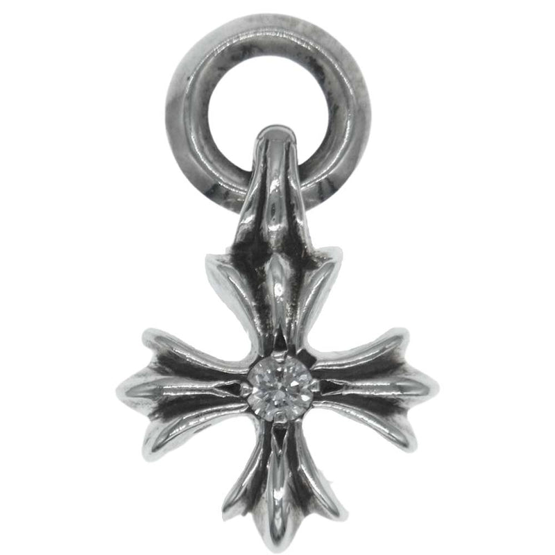 CHROME HEARTS クロムハーツ（原本無） CHプラス チャーム 1ダイヤ トップ シルバー系【中古】