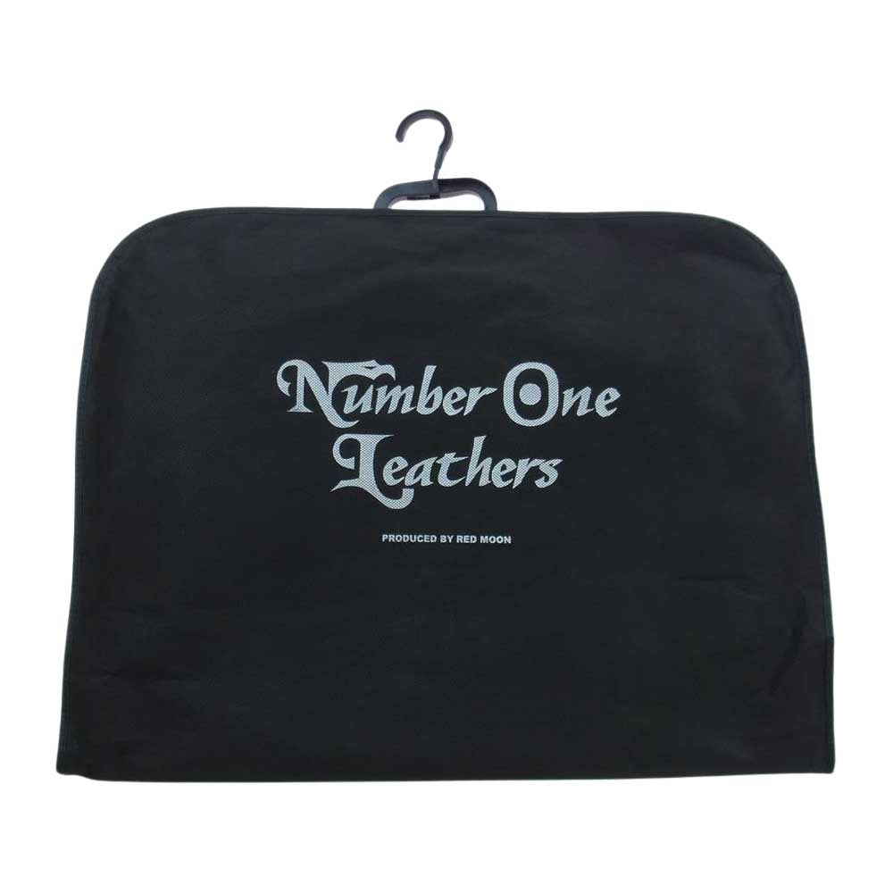 REDMOON レッドムーン NUMBER ONE LEATHERS MADDOG 2 マッドドッグ レザー ジャケット カウレザー ブラック系 38【極上美品】【中古】