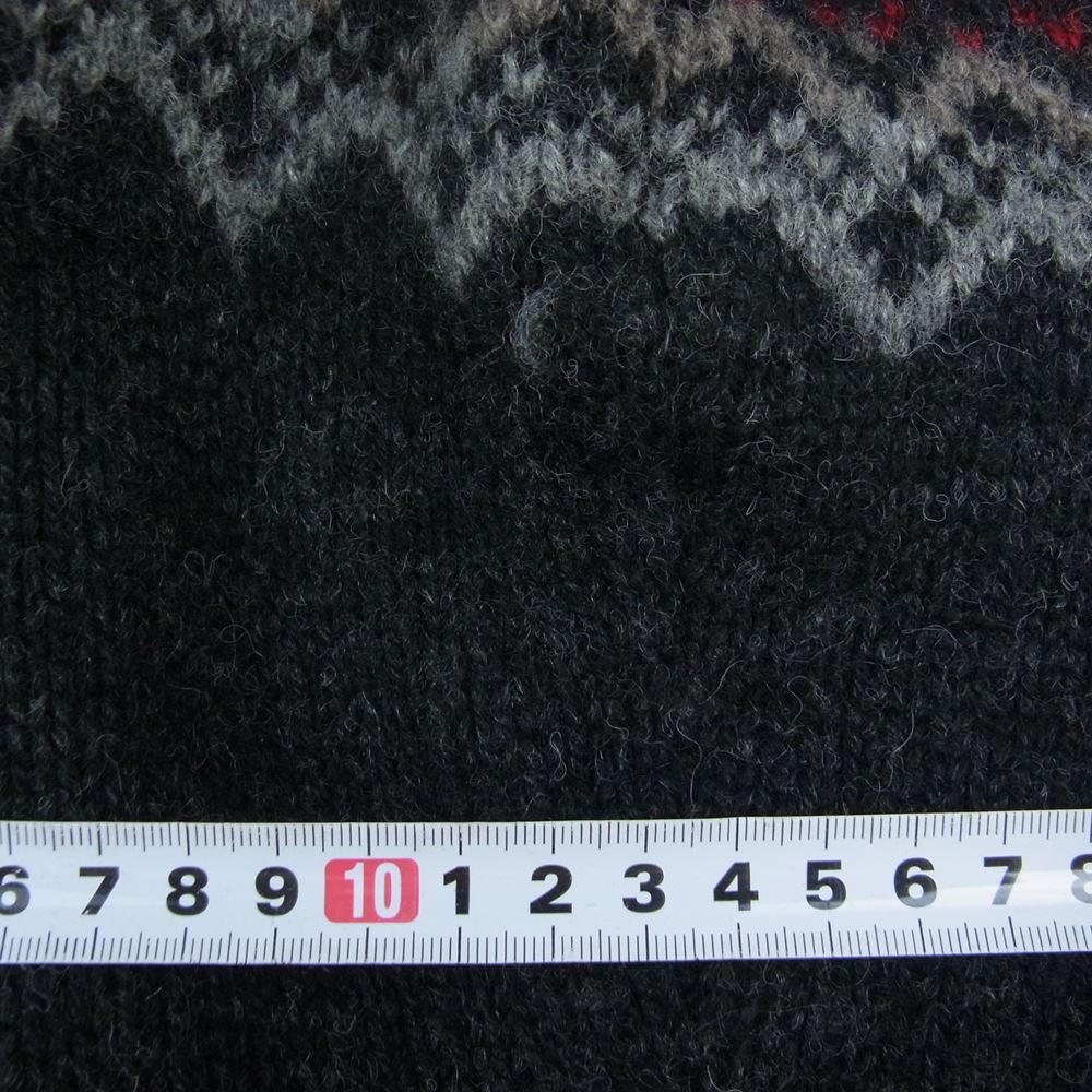 PENDLETON ペンドルトン ネイティブ柄 ウール ニット セーター グレー系 XXL【中古】