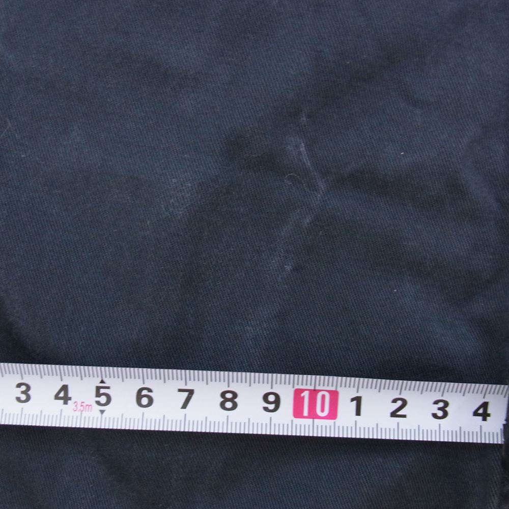VISVIM ビズビム 12AW 0112205008007 SLIM CHINO PANTS スリム チノ パンツ シンチバック フライボタン パンツ ネイビー系 3【中古】