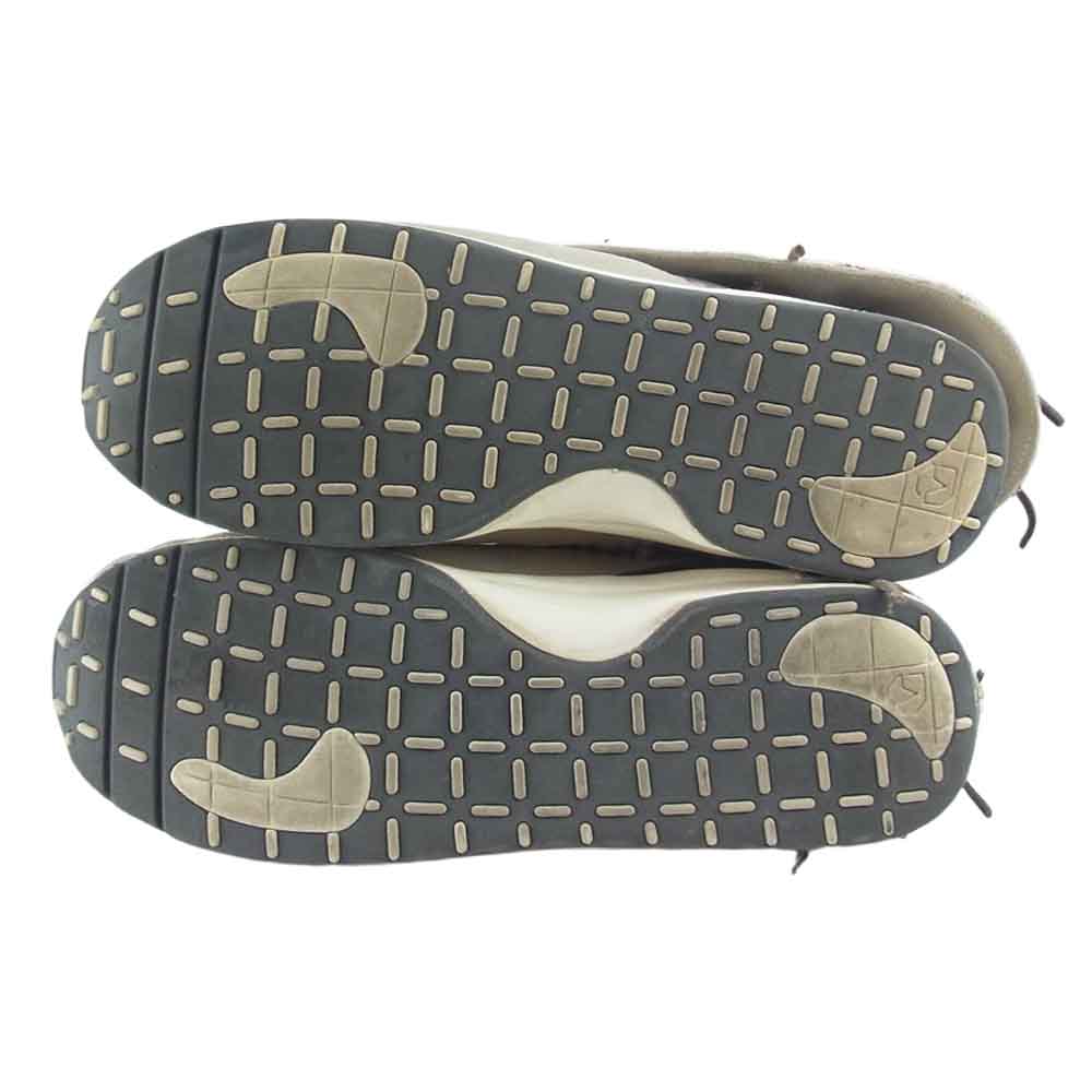 VISVIM ビズビム FBT GEO PATCHWORK パッチワーク モカシン スエード シューズ ベージュ系 11【中古】