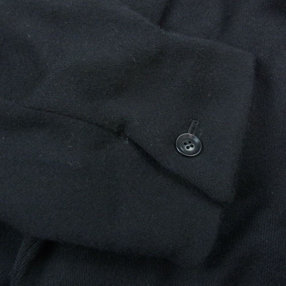 Y's Yohji Yamamoto ワイズ ヨウジヤマモト YK-J01-105 ウール ロング コート ブラック系 2【中古】