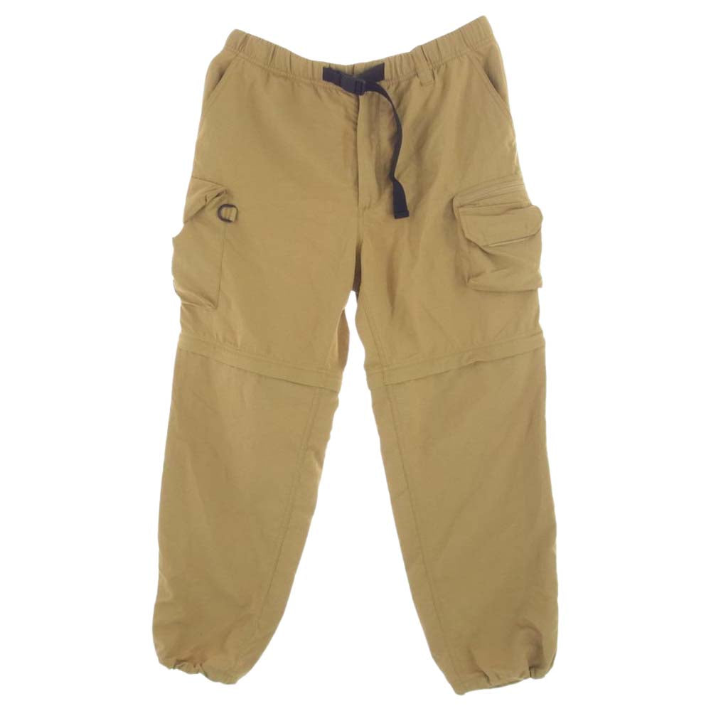 Supreme シュプリーム 20SS × The North Face ノースフェイス Belted Cargo Pants ベルト カーゴ パンツ ベージュ系【中古】