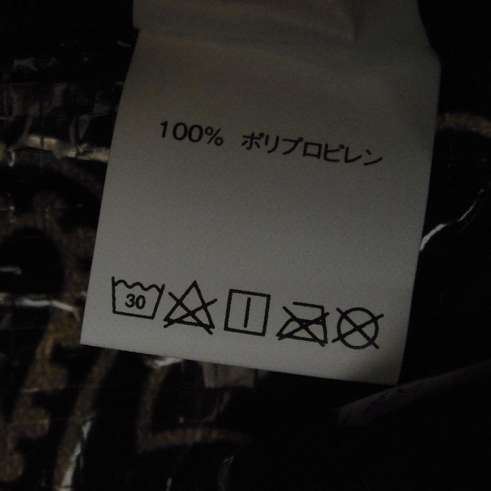 Supreme シュプリーム 21SS Bandana Tarp Small Duflle bag バンダナ タープ スモール ダッフルバッグ ナイロンバック ボックスロゴ トート バッグ ブラック系【美品】【中古】