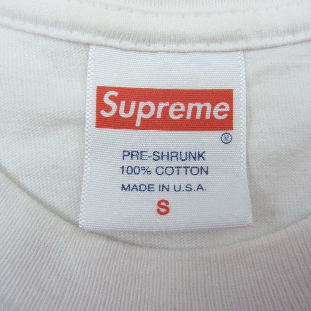 Supreme シュプリーム 20AW Future Logo Tee フューチュラ ロゴ 半袖Ｔシャツ ホワイト ホワイト系 S【中古】