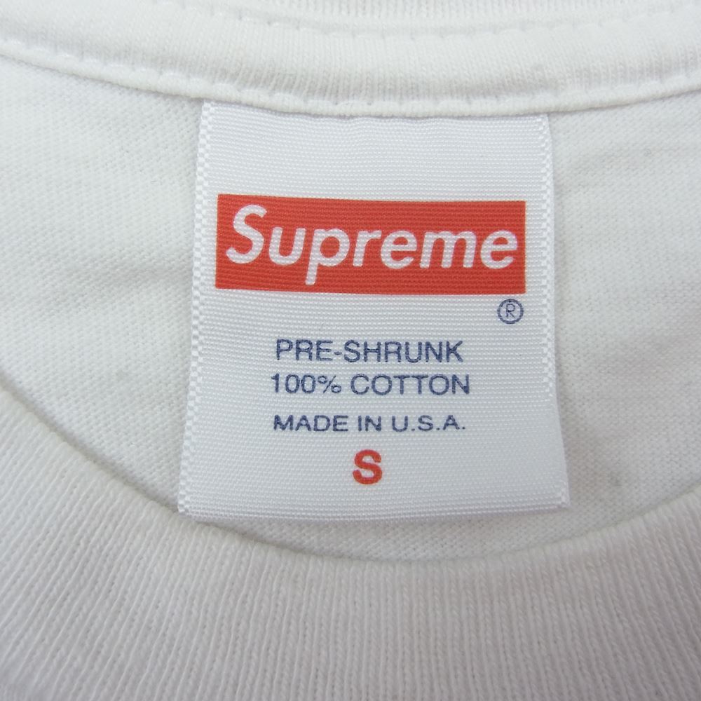 Supreme シュプリーム 20AW Future Logo Tee フューチュラ ロゴ 半袖Tシャツ ホワイト ホワイト系 S【中古】