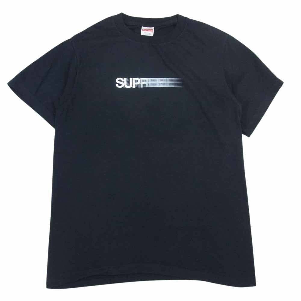 Supreme シュプリーム 16SS Motion Logo Tee モーションロゴ 半袖 Tシャツ ブラック ブラック系 S【中古】
