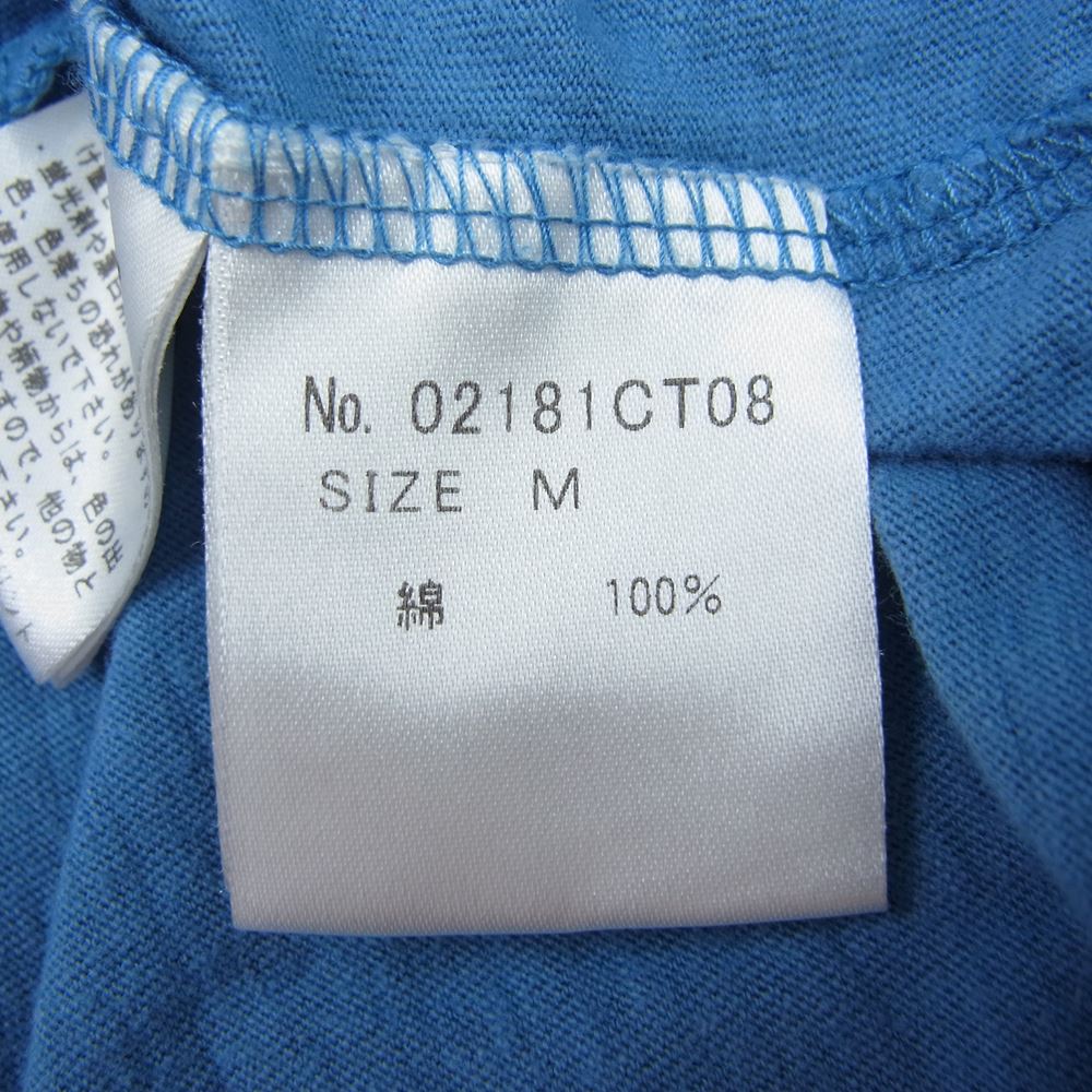 HYSTERIC GLAMOUR ヒステリックグラマー 02181CT08 STBM RACKING Print T-shirt 8ボール プリント 半袖 Tシャツ ブルー系 M【中古】