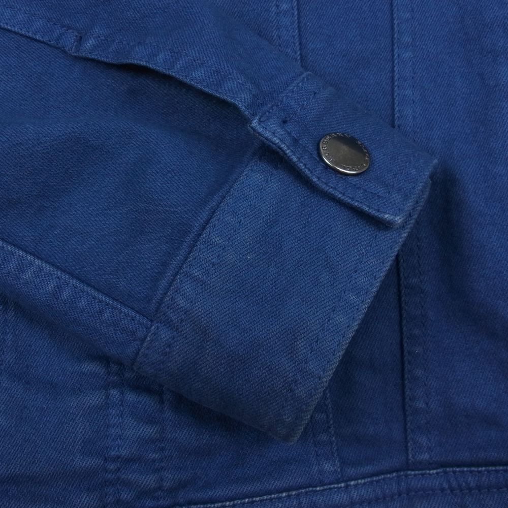 BURBERRY BLACK LABEL バーバリーブラックレーベル D1-F04-603-26 キャンバス Gジャン ジャケット ネイビー系 L【中古】