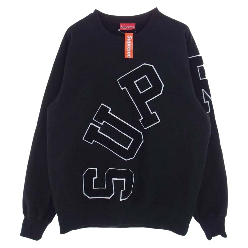 Supreme シュプリーム 20AW BIG ARC CREWNECK ビッグ アーチ クルーネック スウェット ブラック系 L【中古】