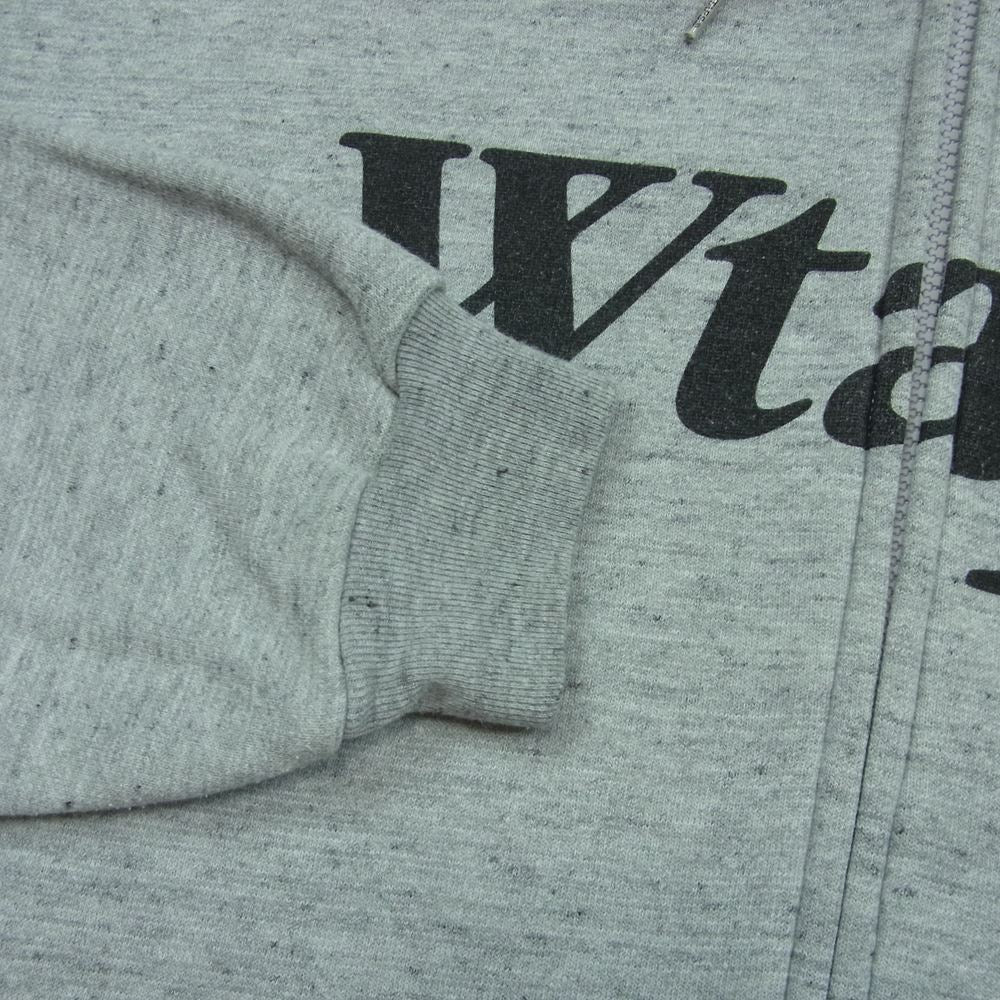 WTAPS ダブルタップス 18AW 182ATDT-CSM23 Academy Zip Up アカデミー ジップ アップ フーディー パーカー グレー系 03【中古】