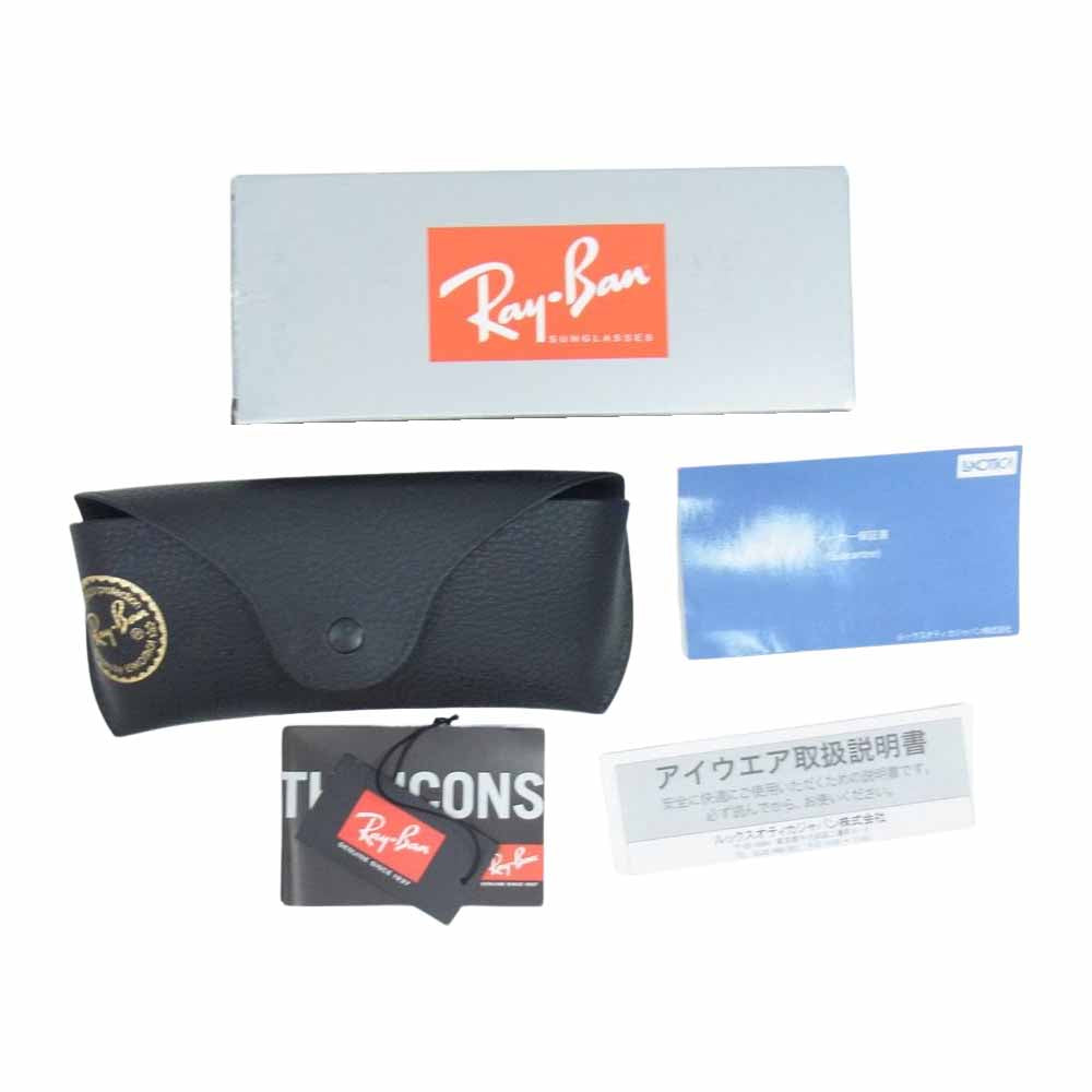 Ray-Ban レイバン 0RB2140F 国内正規品 WAYFARER ウェイファーラー サングラス ブラック系 52□22 【中古】