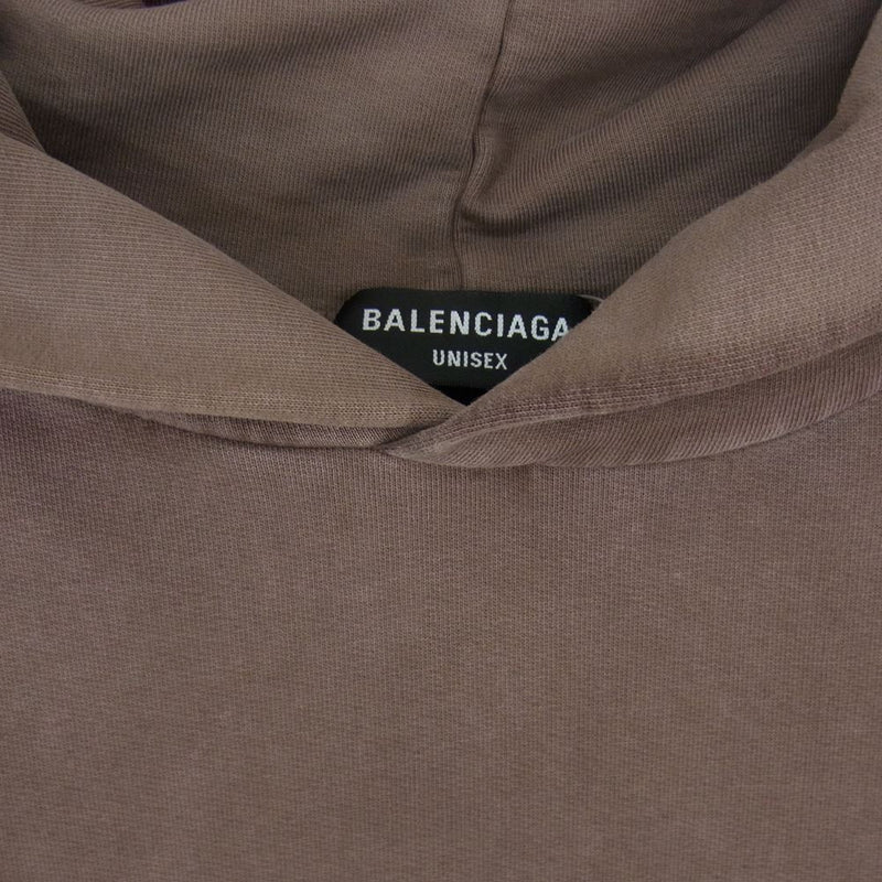 Balenciaga バレンシアガ ロゴ エンブロイダリー フーディタイププルオーバー
