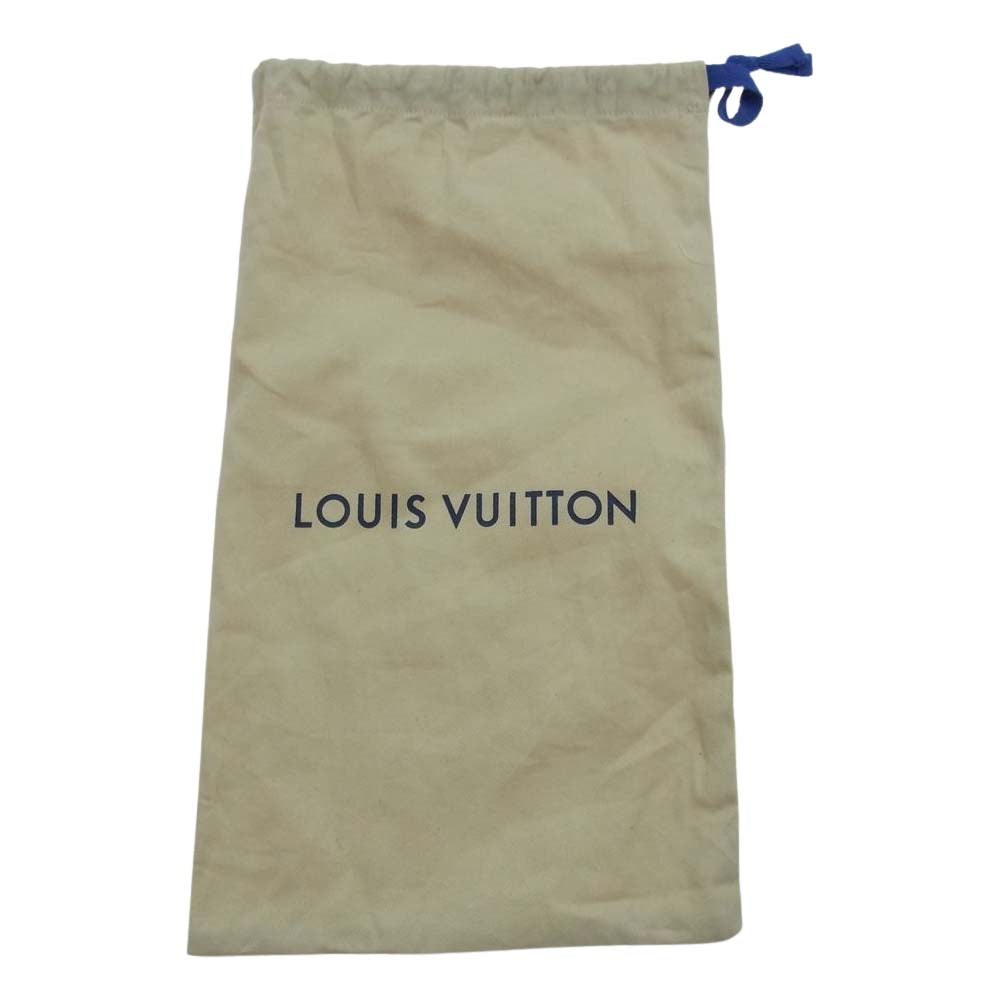 LOUIS VUITTON ルイ・ヴィトン 22SS 1A9J6R Lucien Clarke ルシアン クラーク ア ビュー ライン ローカット スニーカー 黒系 ブラック系 8【中古】