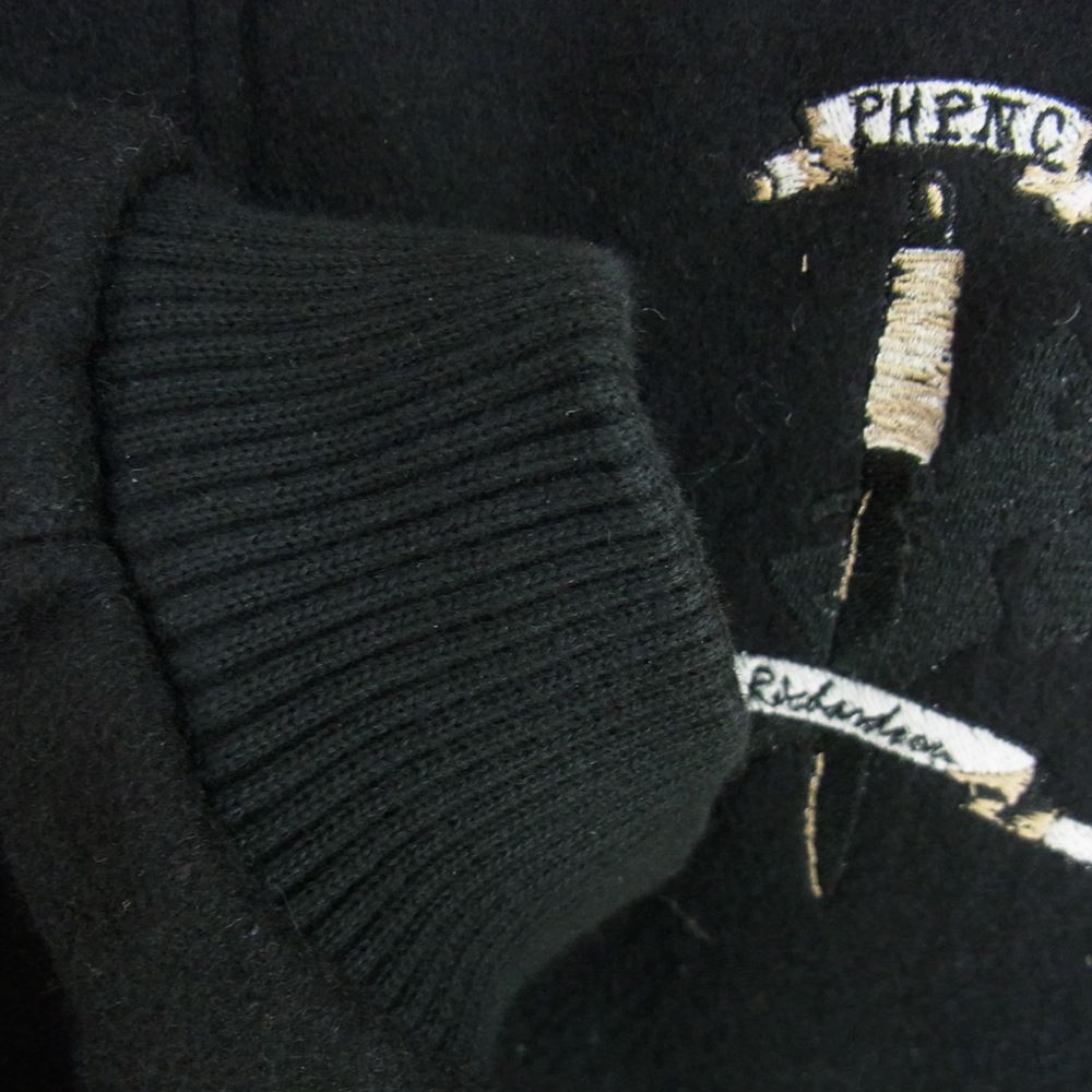 リチャードソン スタジャン ジャケット 刺繍 ブラック系 XL【中古】