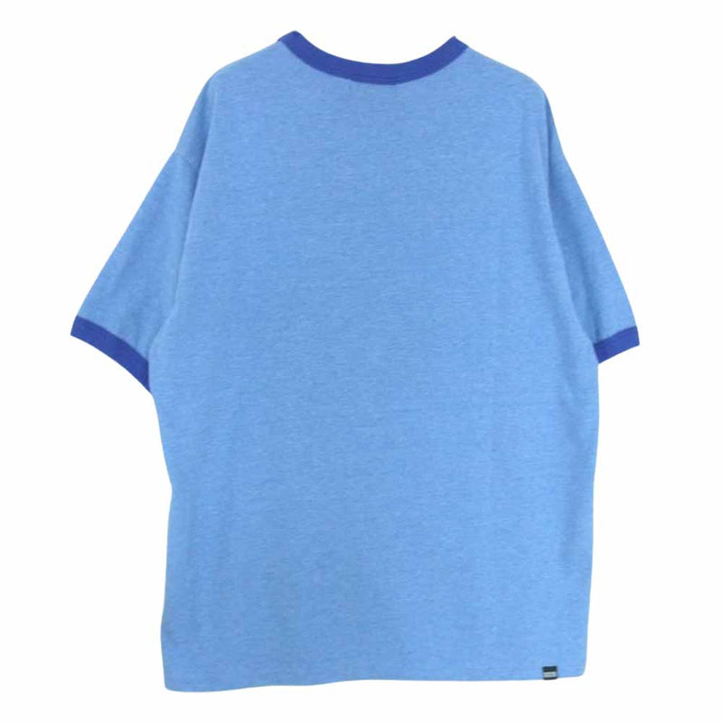 ヒステリックグラマー  ガールプリント　半袖Tシャツ　ブルー