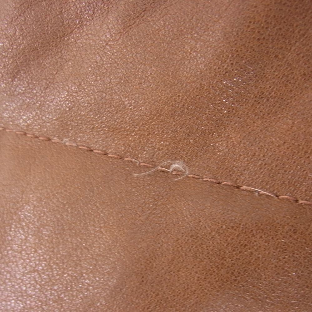 WEIRDO ウィアード 19AW WRD-19-AW-01 GOAT SKIN DOWN JACKET GROWN UP ゴートスキン ダウン ジャケット ブラウン系 M【中古】