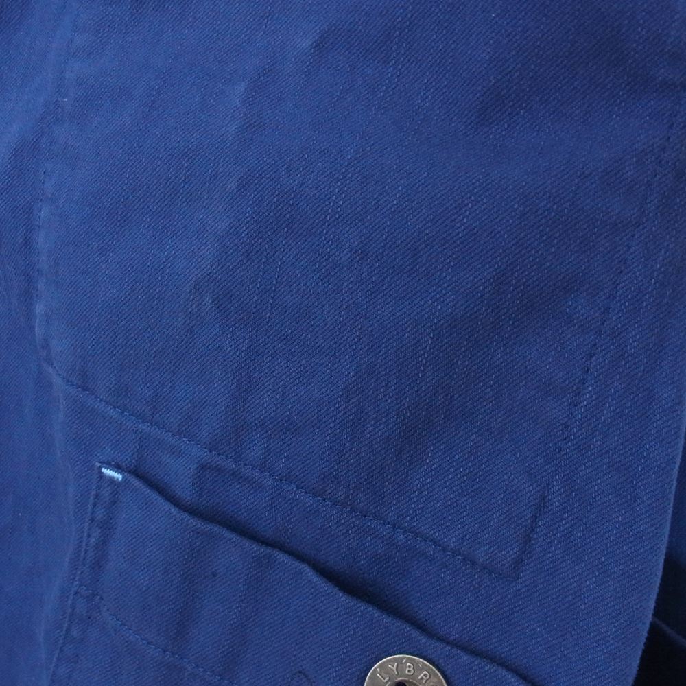 Nigel Cabourn ナイジェルケーボン 8046-13-80010 × LYBRO ライブロ RAILROAD JACKET COTTON TWILL スタンドカラー ジャケット ネイビー系 50【極上美品】【中古】