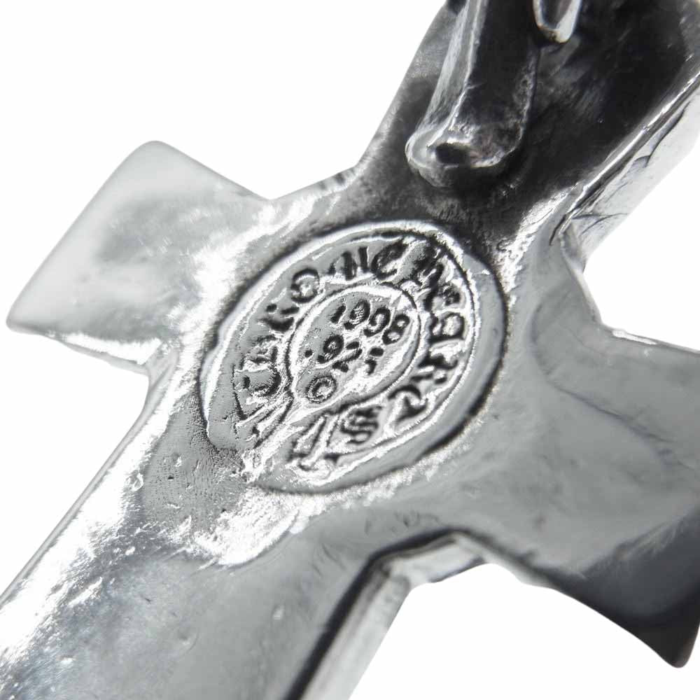 CHROME HEARTS クロムハーツ(原本無) バルカンクロス スモール シルバー系【中古】
