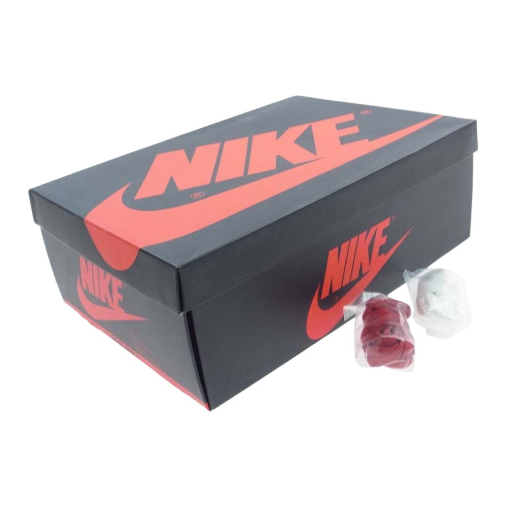 NIKE AIR JORDAN ナイキ ジョーダン 555088-001 16年製 RETRO HIGH OG BANNED BRED レトロ バーンド ブレッド ハイカット スニーカー ブラック系 レッド系 27cm【美品】【中古】