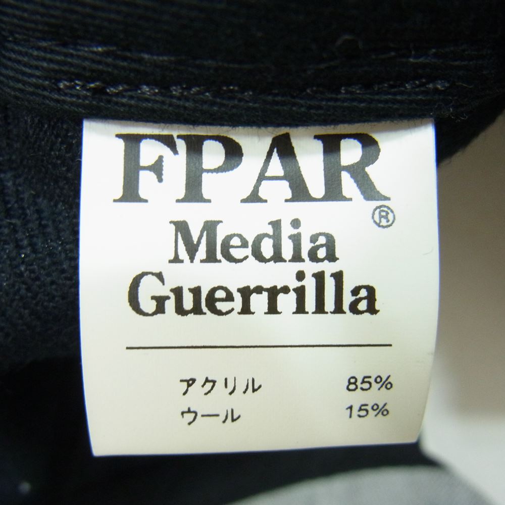 フォーティーパーセントアゲインストライツ FPAR 刺繍 キャップ ネイビー系【中古】
