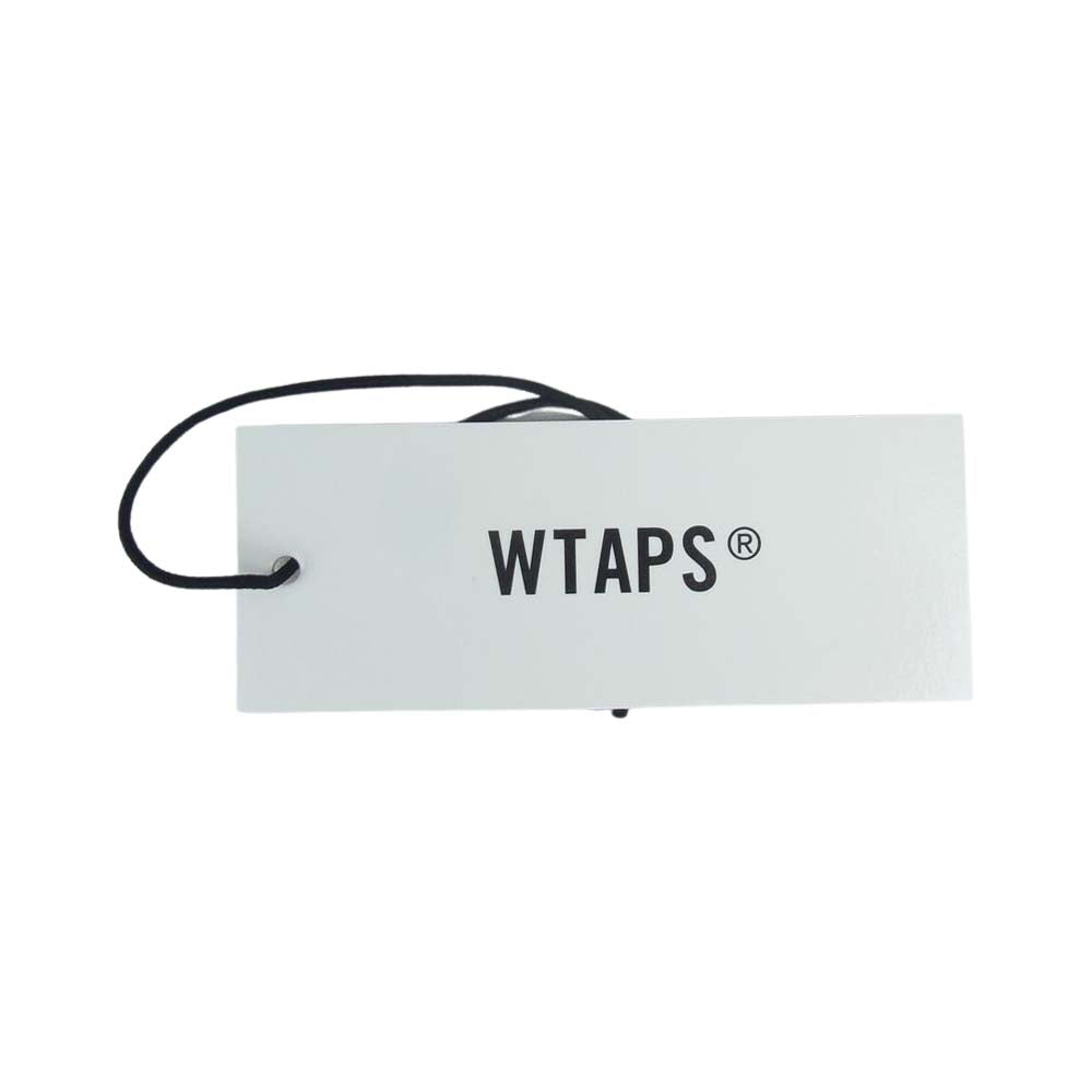 WTAPS ダブルタップス 21SS 211HCDT-HT09 CAP NYLON TUSSAH ナイロン タッサー ロゴ プリント キャップ ブラック ブラック系 03【中古】