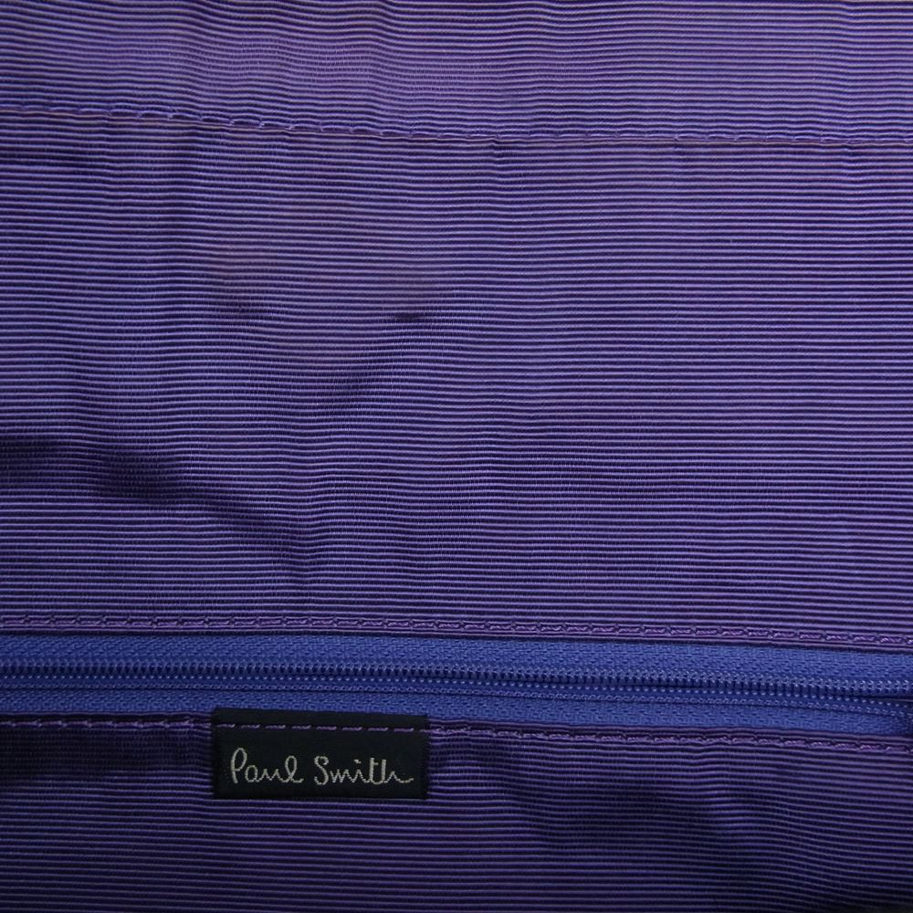 Paul Smith ポール・スミス 2WAY ショルダーストラップ ブリーフケース ビジネスバッグ ブラック系【中古】