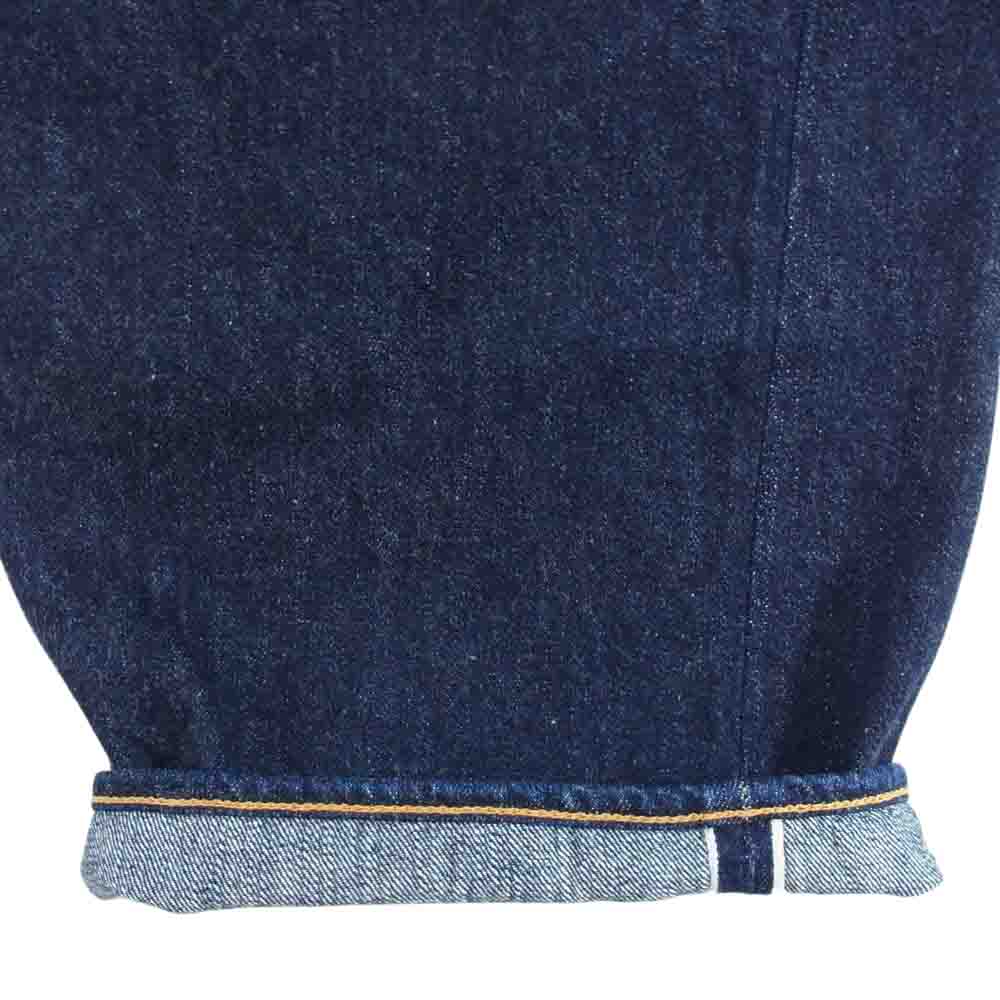 COMOLI コモリ 22AW X01-03003 5ポケット デニムパンツ インディゴブルー系 3【美品】【中古】