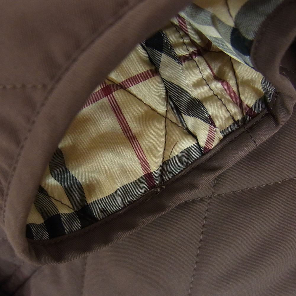 BURBERRY バーバリー FS359-612-56 キルティング 裏地ノバチェック ジャケット ブラウン系 40【中古】
