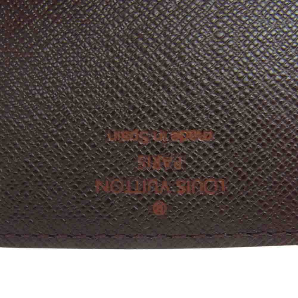 LOUIS VUITTON ルイ・ヴィトン N62920 アンヴェロップ カルト ドゥ ヴィジット ダミエ コインケース ブラウン系【美品】【中古】