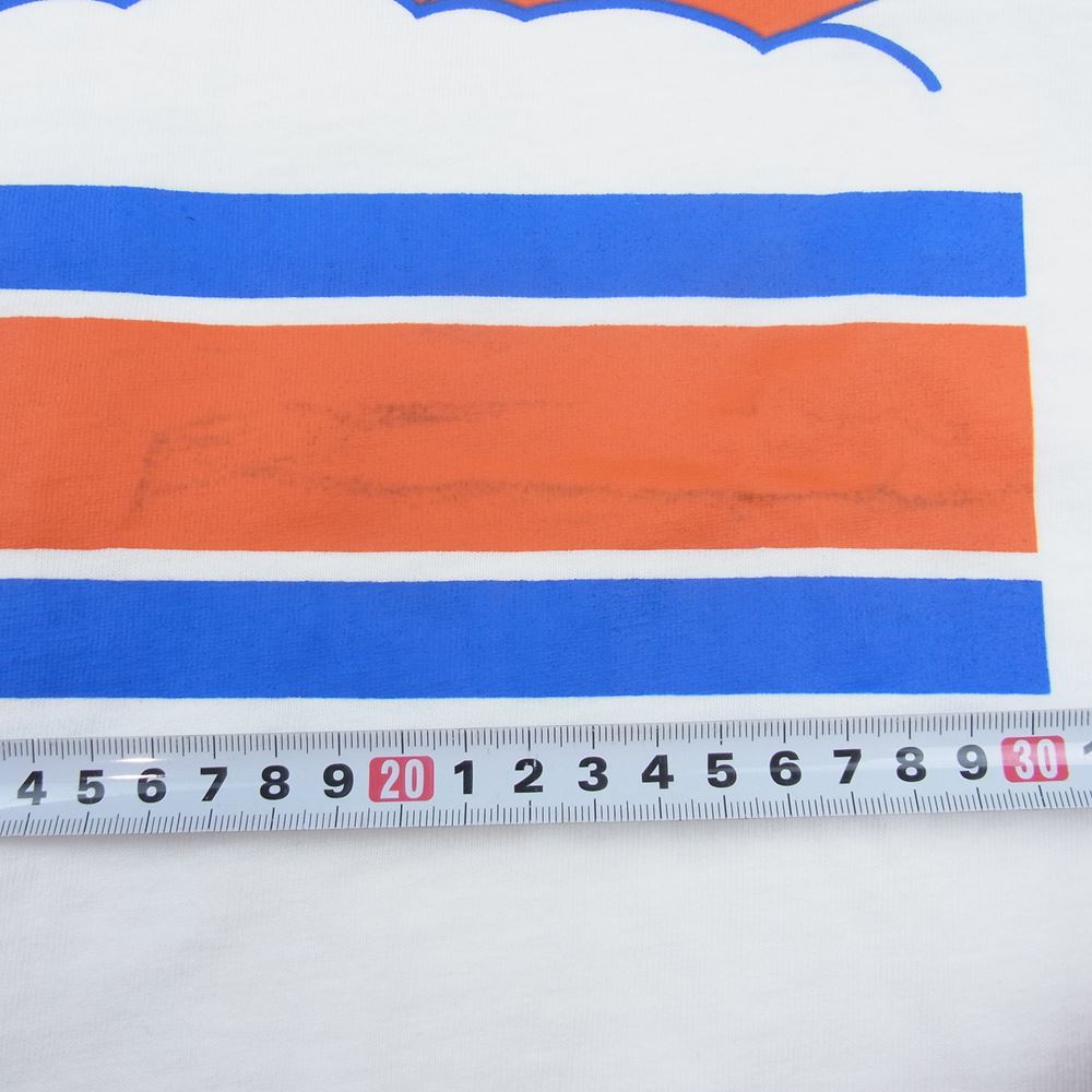 Supreme シュプリーム 19SS CLOUD ARC TEE クラウド アーチロゴ ヘビー クルーネック Tシャツ ホワイト系 L【極上美品】【中古】