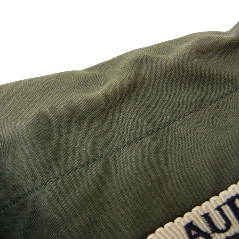 AURALEE オーラリー 18SS A8SS03TN WASHED FINX TWILL HALF SLEEVED BIG SHIRTS ウォッシュドフィンクスツイル ハーフスリーブ ビッグ オーバーサイズ 半袖 シャツ カーキ系 4【中古】