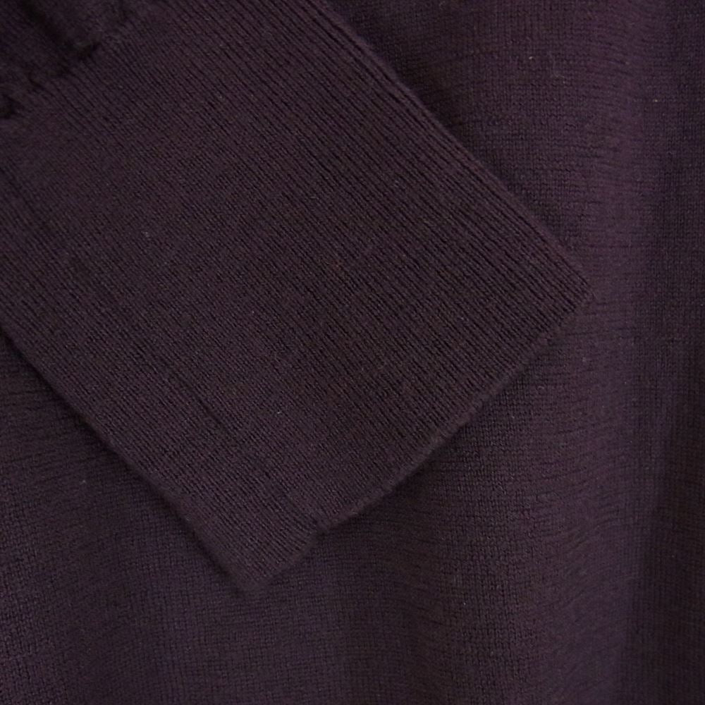 メゾンスペシャル クルーネック ニット ワインレッド系 46【美品】【中古】