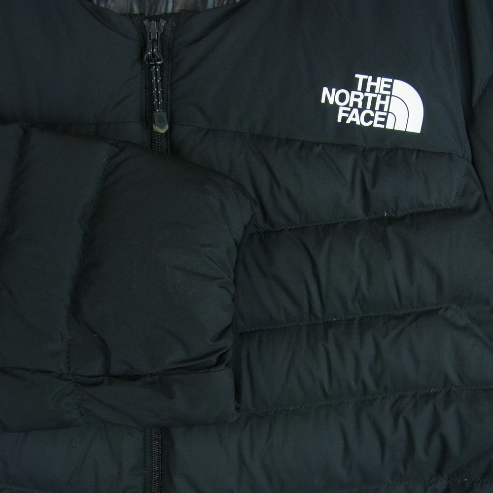 THE NORTH FACE ノースフェイス NY81713 Thunder Roundneck Jacket サンダー ラウンドネック ダウン ジャケット ブラック系 M【中古】