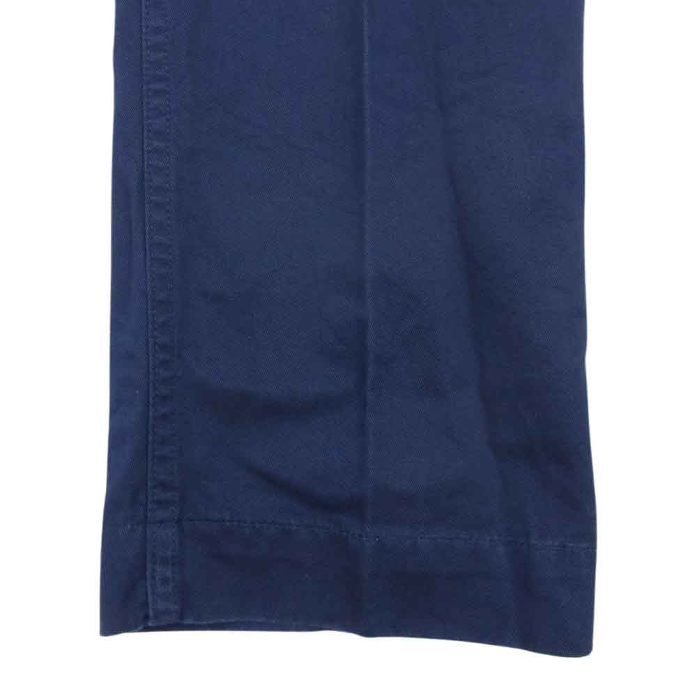 VISVIM ビズビム 0113105008013 SLIM CHINO スリム チノ パンツ ネイビー系 2【中古】