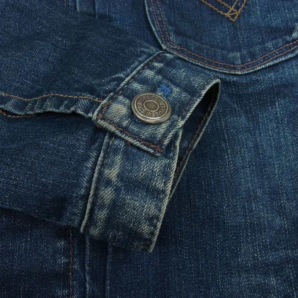 Levi's リーバイス 70290-0003 1ST タイプ デニム ジャケット インディゴブルー系 M【中古】