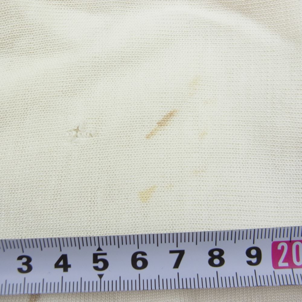 セコ 70s 80s VINTAGE ヴィンテージ フットボール シャツ オフホワイト系 L【中古】