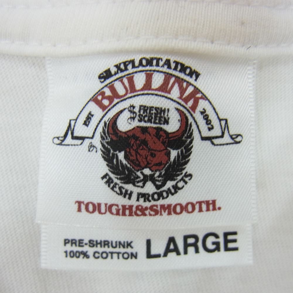 WTAPS ダブルタップス BULLINK社製 LIKE プリント 半袖 Tシャツ ホワイト系 L【中古】